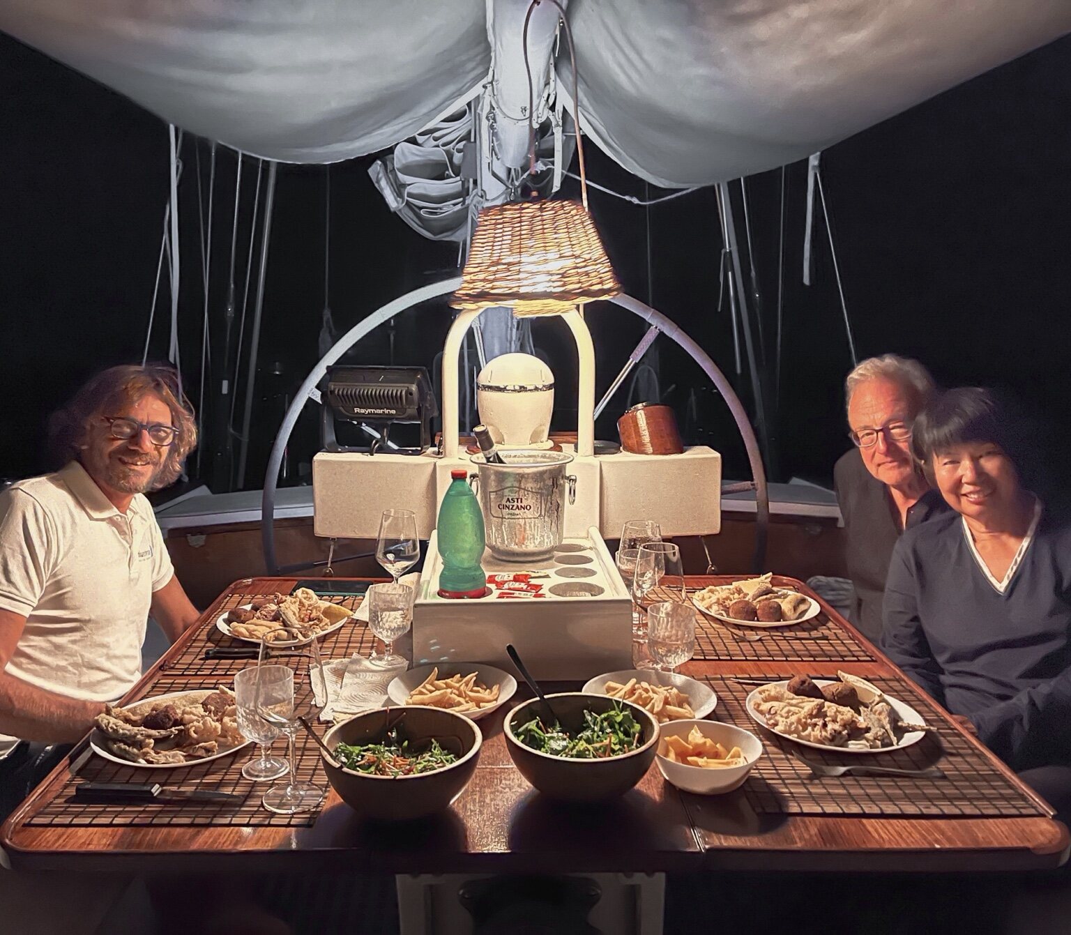 Cena a bordo